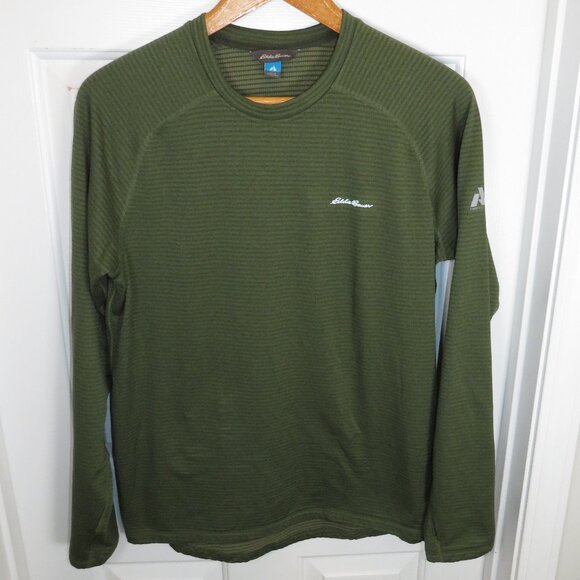 Eddie Bauer Men's L High Route Grid Air Long-Sleeve Crewneck Shirt First Ascent - Picture 1 of 5